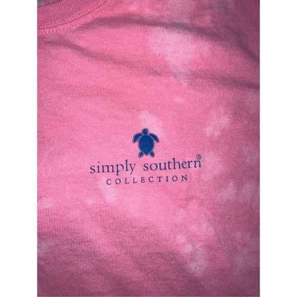 Simply Southern Nurse Scrub Life Bleached Tee - Picture 3 of 4